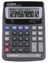 Aurora DT85V Taschenrechner Desktop Einfacher Taschenrechner Schwarz (Aurora DT85V Desk Calculator)