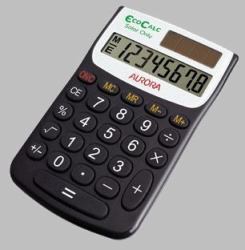 Aurora EC101 Taschenrechner Tasche Einfacher Taschenrechner Schwarz (Aurora EC101 Handheld Calculator)