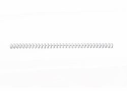 GBC ClickBind Binderücken, weiß, 12mm [50] (GBC 388057E 12mm White Clickbind Rings)