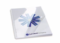 GBC HiClear Abdeckfolie A5 PVC 240 Micron, klar [100] (GBC 4400025 A5 240 Micron Clear PVC Covers)