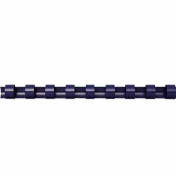 Fellowes 5345506 Heftmappenzubehör (Fellowes 5345506 8mm Blue Plastic Comb Pk of 100)