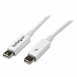 StarTech.com Cavo Thunderbolt bianco da 0,5 m - M/M (StarTech Cavo Thunderbolt bianco da 0,5 m - M/M [TBOLTMM50CMW] - Cavo Thunderbolt - Mini DisplayPort [M] a Mini DisplayPort [M] - Thunderbolt 2 ...