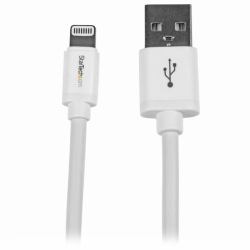 StarTech.com 2m Apple 8 Pin Lightning Connector auf USB Kabel - Weiß - USB Kabel für iPhone / iPod / iPad (2M USB TO LIGHTNING CABLE - USB IPHONE/IPAD CHARGING CORD)
