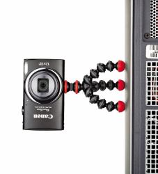 Joby GorillaPod Magnetic mini Stativ Action-Kamera 3 Bein[e] Schwarz, Rot (Joby GorillaPod Magnetic Mini stativ m)