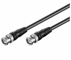 Microconnect 50088 Koaxialkabel 10 m BNC Schwarz (BNC - BNC 10m M-M - RG 58 - 50 OHM - shielded - Warranty: 300M)