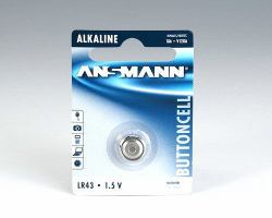 Ansmann Alkaline Battery LR 43 Einwegbatterie Alkali (ANSMANN batteri x LR43 - Alkalisk)