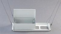 Chief Above-Tile Storage Accessory White (CHIEFCMA470 - Plenum Rated Above-Tile Storage Accessory White)