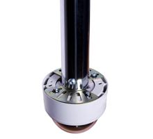 B-Tech BT6010 Kamerahalterung (BT6010 - Security Dome Camera Mount for Use with B-Tech 50mm Poles Max Weight 25 Kg - Zinc Plated)