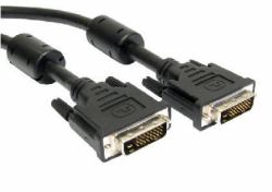 Cables Direct 2m DVI-D DVI-Kabel Schwarz (CDL 2m DVI-D Dual Link Cable 26AWG)