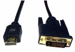 Cables Direct 10m HDMI-DVI-D Schwarz (CDL 10m HDMI To DVI D Cable)