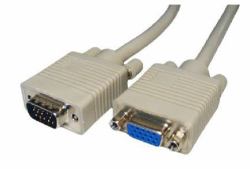 Cables Direct CDEX-255 VGA-Kabel 3 m VGA [D-Sub] Beige (CDL 5m SVGA Extension Cable -Beige)