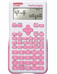 Aurora AX-595PK Taschenrechner Tasche Wissenschaftlicher Taschenrechner Pink (Aurora AX-595PK Scientific Calculator)