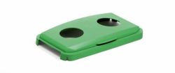 Durable 1800501020 Mülleimer-Zubehör Deckel Grün (Durable DURABIN 60L Hinged Bottle Lid)