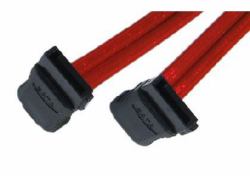 Cables Direct RB-410RA SATA-Kabel 1 m SATA 7-pin Rot (CDL 1m SATA v2 - Right Angled)