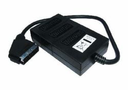 Cables Direct 1SB3 Videosplitter SCART (CDL 3 Way SCART Splitter Box Blk)