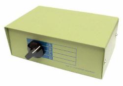 Cables Direct SB-304 Serial Switch Box Kabelgebunden (4 Port D25 [F] Serial Switch Box)