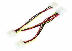 Cables Direct RB-520 Internes Stromkabel (CDL Triple Molex Power Split Cab)