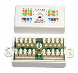Cables Direct BT-855 Drahtverbinder Weiß (CDL Cat5e Punchdown Coupler[White])