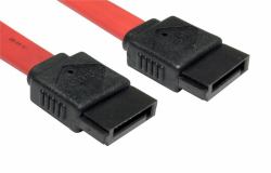 Cables Direct 0.45m SATA SATA-Kabel 0,45 m Rot (CDL 45CM SATA DATA CABLE - B/Q 300)