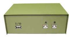 Cables Direct SB-422 Serial Switch Box Kabelgebunden (2 Port USB Switch Box)