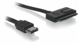 DeLOCK Cable Power Over eSATA > SATA 22pin SATA-Kabel 0,5 m eSATAp Schwarz (Delock Power Over eSATA cable - Power)