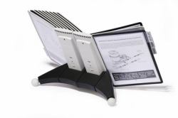Durable SHERPA document display carousel Desk Portrait A4 (Durable SHERPA TABLE 20 Black & Grey)