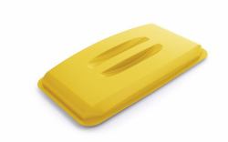 Durable DURABIN LID 60 Mülleimer-Zubehör Deckel Gelb (Durable DURABIN 60L Lid Yellow)