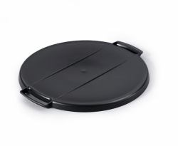 Durable DURABIN LID ROUND 40 Mülleimer-Zubehör Deckel Schwarz (Durable DURABIN ROUND 40L Bin Lid Black)