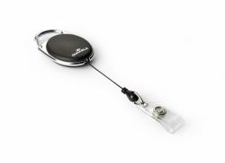 Durable BADGE REEL STYLE Black 10 pc[s] (Durable STYLE Badge Reel Black [10])
