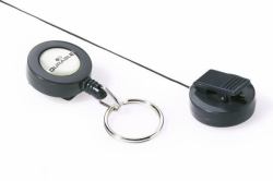 Durable 822258 badge holder accessory Badge reel Charcoal 10 pc[s] (Durable Badge Reel Keyring Charcoal [10])