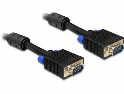 DeLOCK 2m VGA Cable VGA-Kabel VGA [D-Sub] Schwarz (Kabel Mini DisplayPort 1.2 Stecker >, 4K 60 Hz, 1 m, Monitor, Video Display AV)