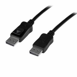 StarTech.com 10m aktives DisplayPort Kabel - Stecker/Stecker - DP auf DP Kabel - Schwarz (StarTech 30 ft DisplayPort 1.2 Cable with Latches - Active - 2560x1600 - DPCP & HDCP - Male to Male DP Vide...