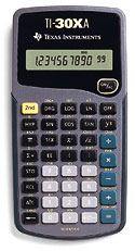 Texas Instruments TI-30XA calculatrice Poche Calculatrice scientifique Gris (Texas Instruments TI-30Xa - videnskabe)