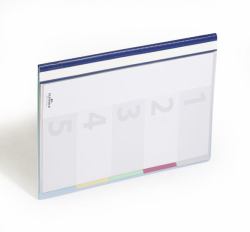 Durable Divisoflex report cover PVC Blue (Durable DIVISOFLEX Organiser File Index [5])