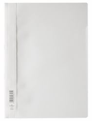 Durable 2573-02 report cover Polypropylene [PP] Transparent, White (Durable Clear View A4 Folder White [50])