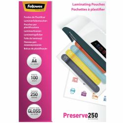 Fellowes 5401802 Laminierhülle 100 Stück[e] (Laminating Pouch A4 250MIC 100pk)