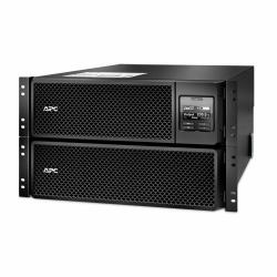 APC Smart-UPS On-Line SRT8KRMXLI – 8kW/VA, 6x C13 + 4x C19 + festverdrahteter 1-Phasen-Ausgang, Rack-montierbar, eingebettetes NMC (SRT 8000VA RM 230V - IN)
