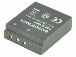 2-Power DBI9994A Kamera-/Camcorder-Akku Lithium-Ion [Li-Ion] 1100 mAh (Digital Camera Battery 3.7V 1100mAh)