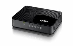 Zyxel GS-105S v2 Unmanaged Gigabit Ethernet [10/100/1000] Schwarz (ZyXEL GS105S V2 5-Port Desktop Gigabit Media Switch)