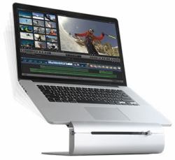 Rain Design iLevel2 Laptop stand Grey 38.1 cm [15"] (ILEVEL2 ADJUSTABLE HEIGHT - LAPTOP STAND SILVER)