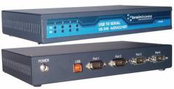 Brainboxes US-346 Serien-Server RS-422/485 (Brainboxes 4 Port RS485 server US-346)