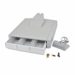 Ergotron 97-867 Multimedia Rollwagen-Zubehör Grau, Weiß Schublade (STYLEVIEW PRIMARY DRAWERSV4 - 4 LCD TRIPLE)