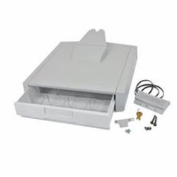 Ergotron 97-902 Multimedia Rollwagen-Zubehör Grau, Weiß Schublade (STYLEVIEW PRIMARY DRAWER - SV43 LAPTOP SINGLE)