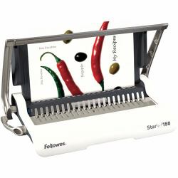 Fellowes Star+ 150 150 Blätter Grau, Weiß (Star+ 150 Comb Binder)