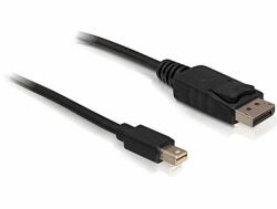 DeLOCK 1m Displayport Cable mini DisplayPort Schwarz (Delock Kabel Mini-DisplayPort <=> DisplayPort 1m)