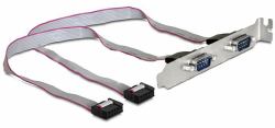 DeLOCK 89268 Serien-Kabel 0,4 m DB-9 (Delock - seriel-panel - 9 pin seriesam)