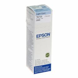 Epson T6735 Original (Epson T6735 - 70 ml - hell Cyan - original - NachfÃ¼lltinte - fÃ¼r Epson L1800, L800, L805, L810, L850, EcoTank L1800)