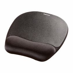 Fellowes 9176501 Schwarz (Memory Foam Mouse Pad/Wrist Rest - Black)