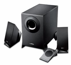 Edifier M1360 speaker set 8.5 W PC Black 2.1 channels 4 W (2.1 Black Speakers - M1360, 2.1 channels, 8.5 W, - PC, Black, Wood, Rotary - Warranty: 12M)