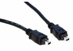Cables Direct Firewire 400 3m 4-p Schwarz (5m Firewire 4 Pin [M] to 4 Pin [M] Cable)